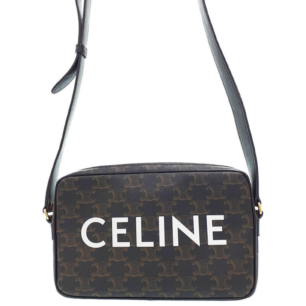 Celine Triomphe Canvas Messenger Shoulder Bag - Picture 2 of 9